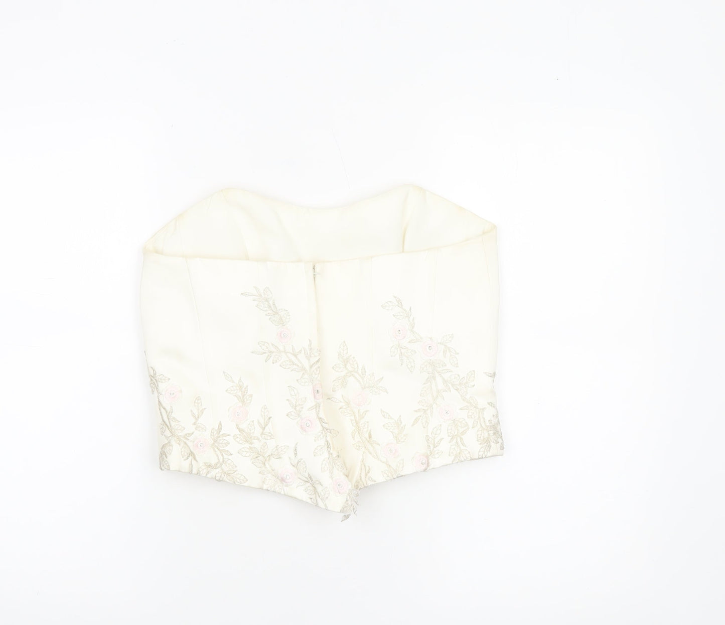Womens UK Size 10 Pronuptia Paris Ivory Camisole Blouse