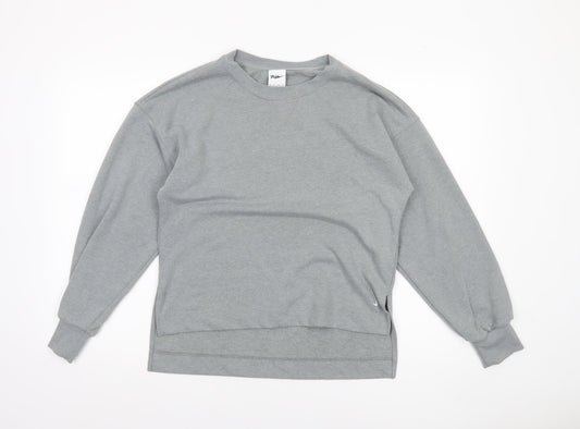 Nike Yoga Women's Grey XS Pullover Crew Neck Sweatshirt