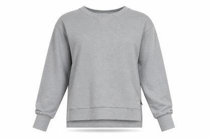 Nike Yoga Women's Grey XS Pullover Crew Neck Sweatshirt