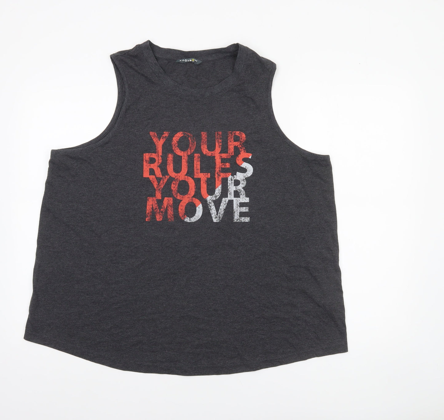 Womens UK Size 20 Marks and Spencer Grey Basic Tank