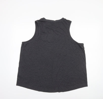 Womens UK Size 20 Marks and Spencer Grey Basic Tank