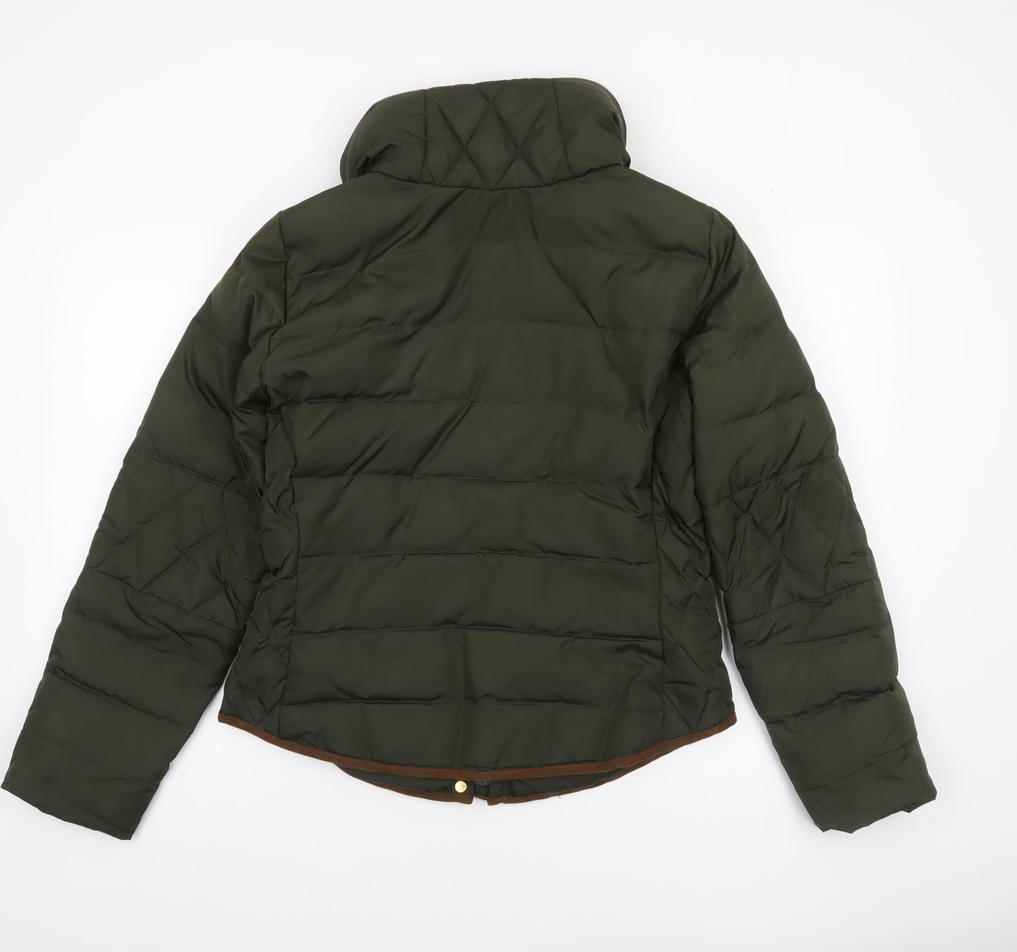 Womens UK Size L VERO MODA Green Puffer Jacket
