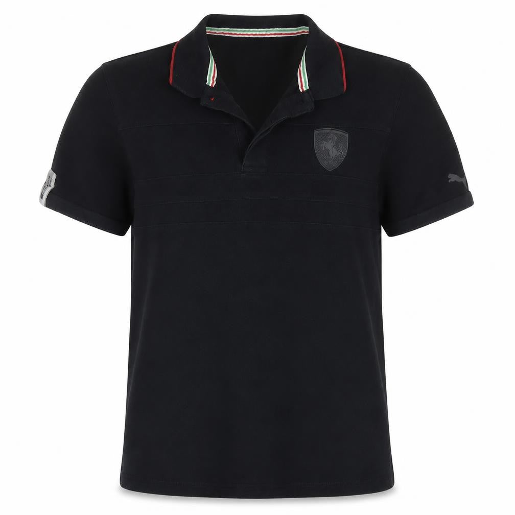 Womens UK Size L PUMA Black Basic Polo