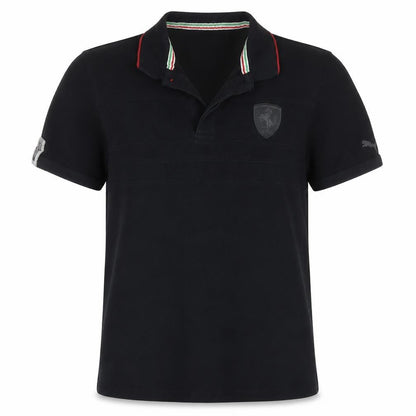 Womens UK Size L PUMA Black Basic Polo