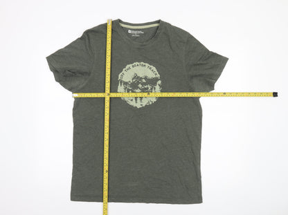 Mens UK Size M Mountain Warehouse Green  T-Shirt