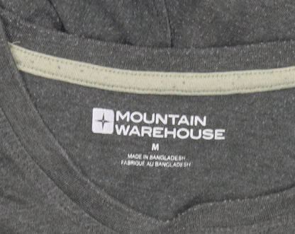 Mens UK Size M Mountain Warehouse Green  T-Shirt