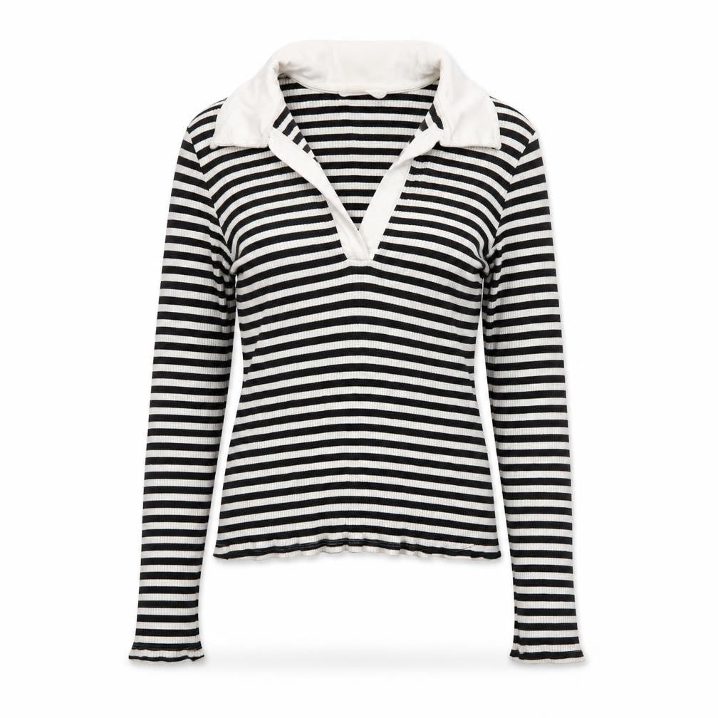 Womens UK Size M MNG Black Basic Button-Up