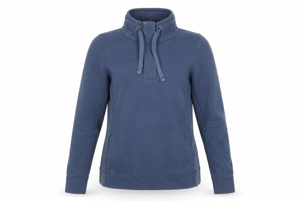 FatFace Women's Blue Pullover Sweatshirt Size 8 Cotton Blend