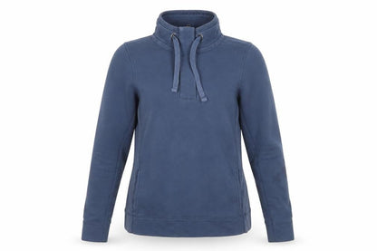 FatFace Women's Blue Pullover Sweatshirt Size 8 Cotton Blend