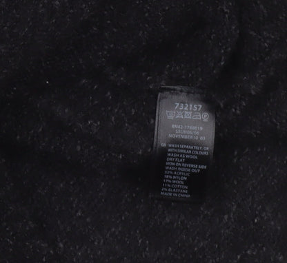 Womens UK Size M Monsoon Black Tunic Jumper