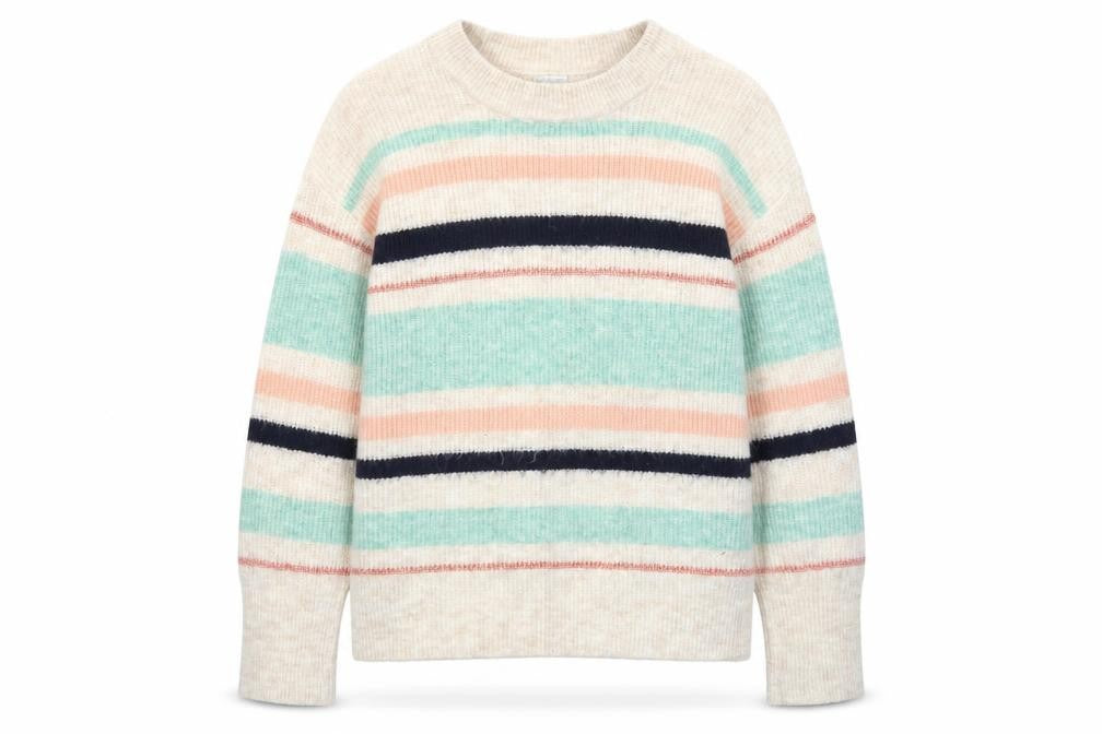 Womens UK Size S Oasis Multicoloured Pullover Jumper