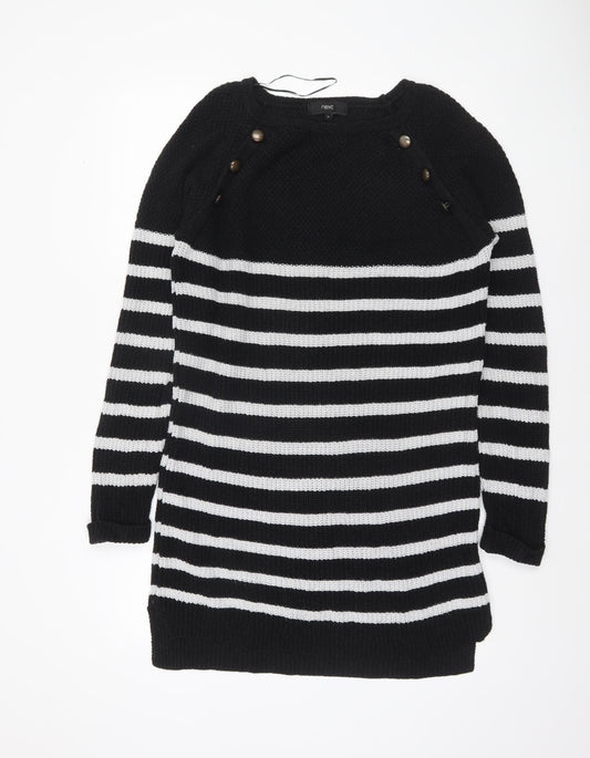 Womens UK Size 12 NEXT Black Pullover Jumper