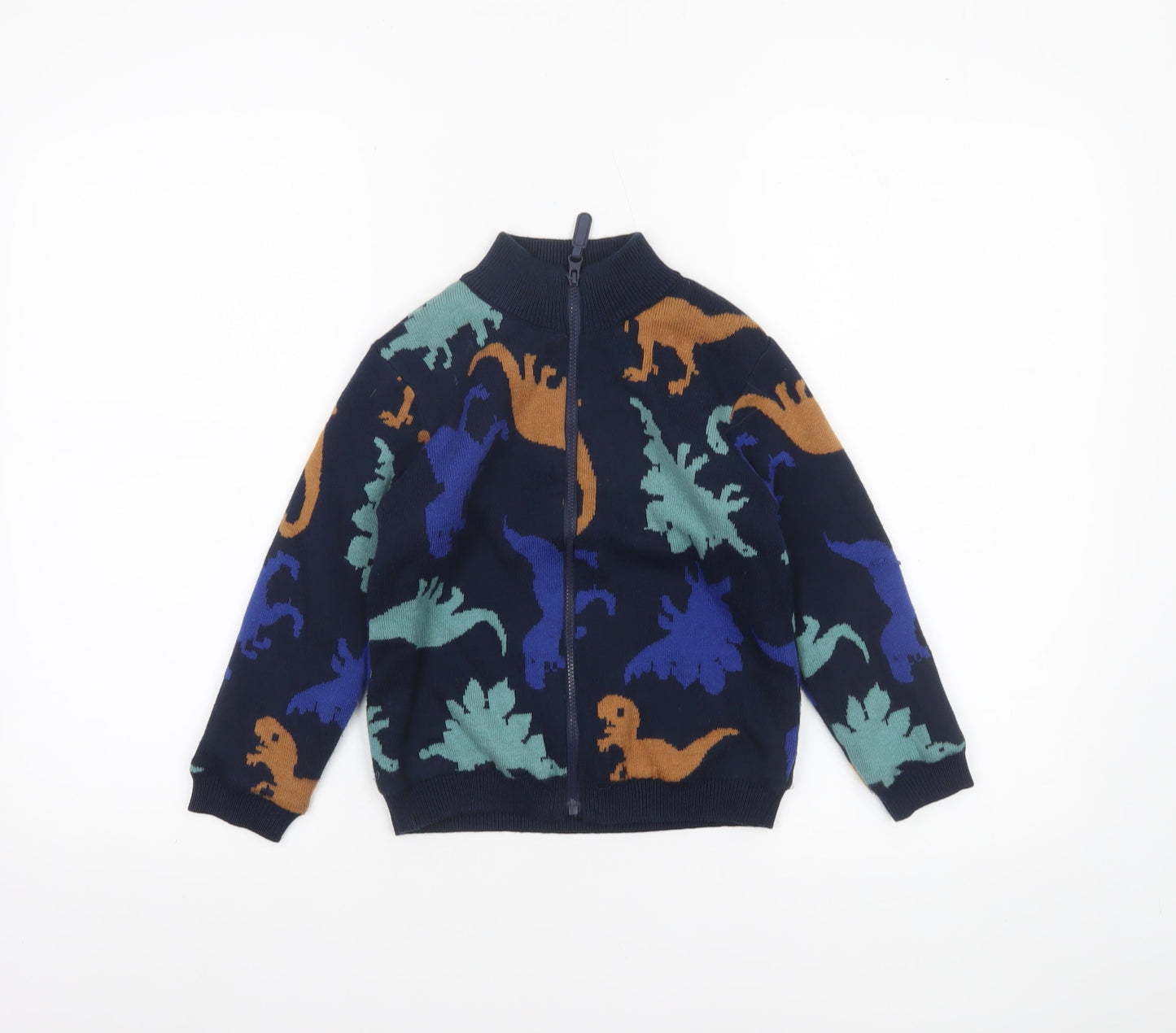 Boys UK Size 5 Years Du Pareil au Même Blue Cardigan Jumper