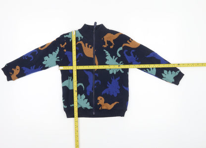 Boys UK Size 5 Years Du Pareil au Même Blue Cardigan Jumper