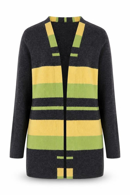 Womens UK Size 10 ALEX & Co. Multicoloured Cardigan Jumper