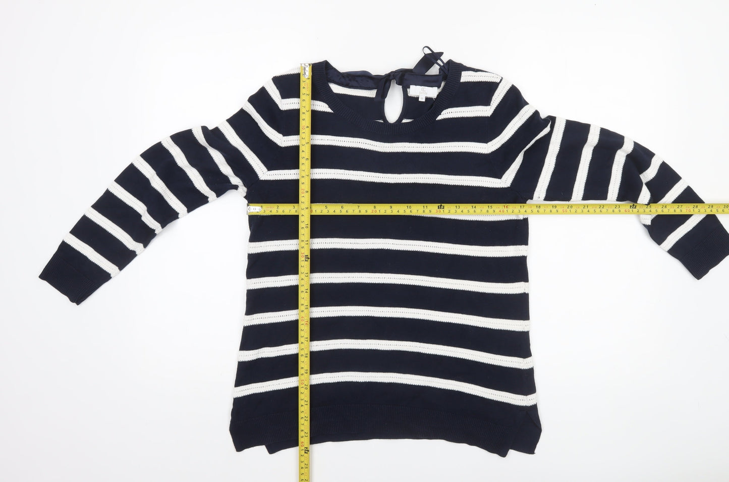 Womens UK Size M CC Blue Pullover Jumper