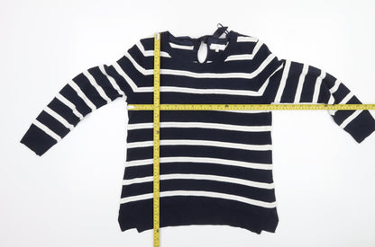 Womens UK Size M CC Blue Pullover Jumper