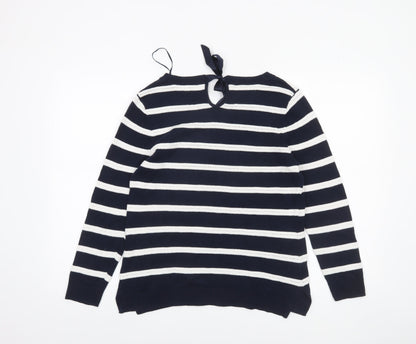 Womens UK Size M CC Blue Pullover Jumper