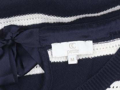 Womens UK Size M CC Blue Pullover Jumper