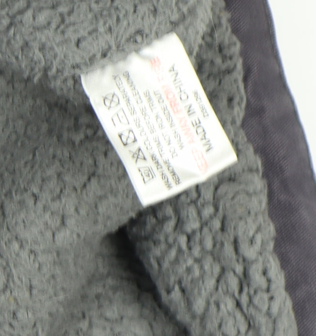 Womens UK Size 14 Label Lab Grey Parka Coat
