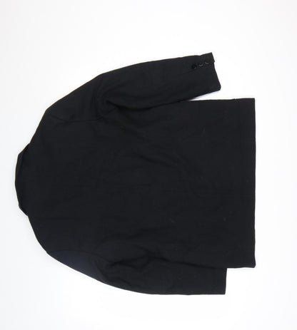Womens UK Size 14  Black Basic Jacket
