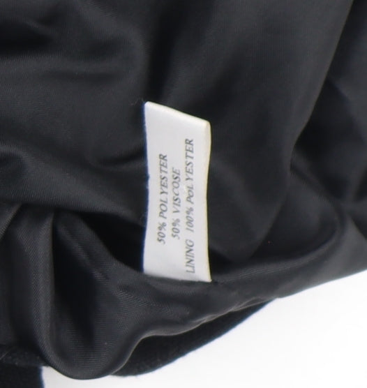 Womens UK Size 14  Black Basic Jacket