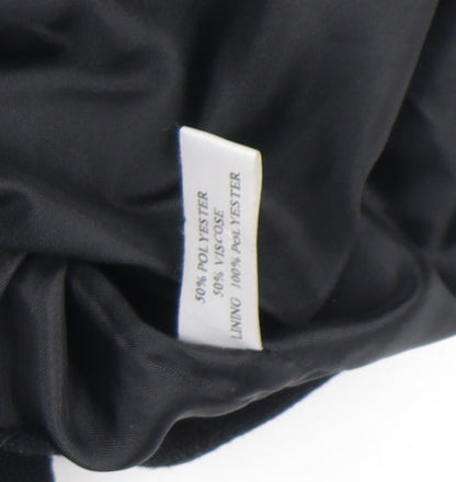 Womens UK Size 14  Black Basic Jacket