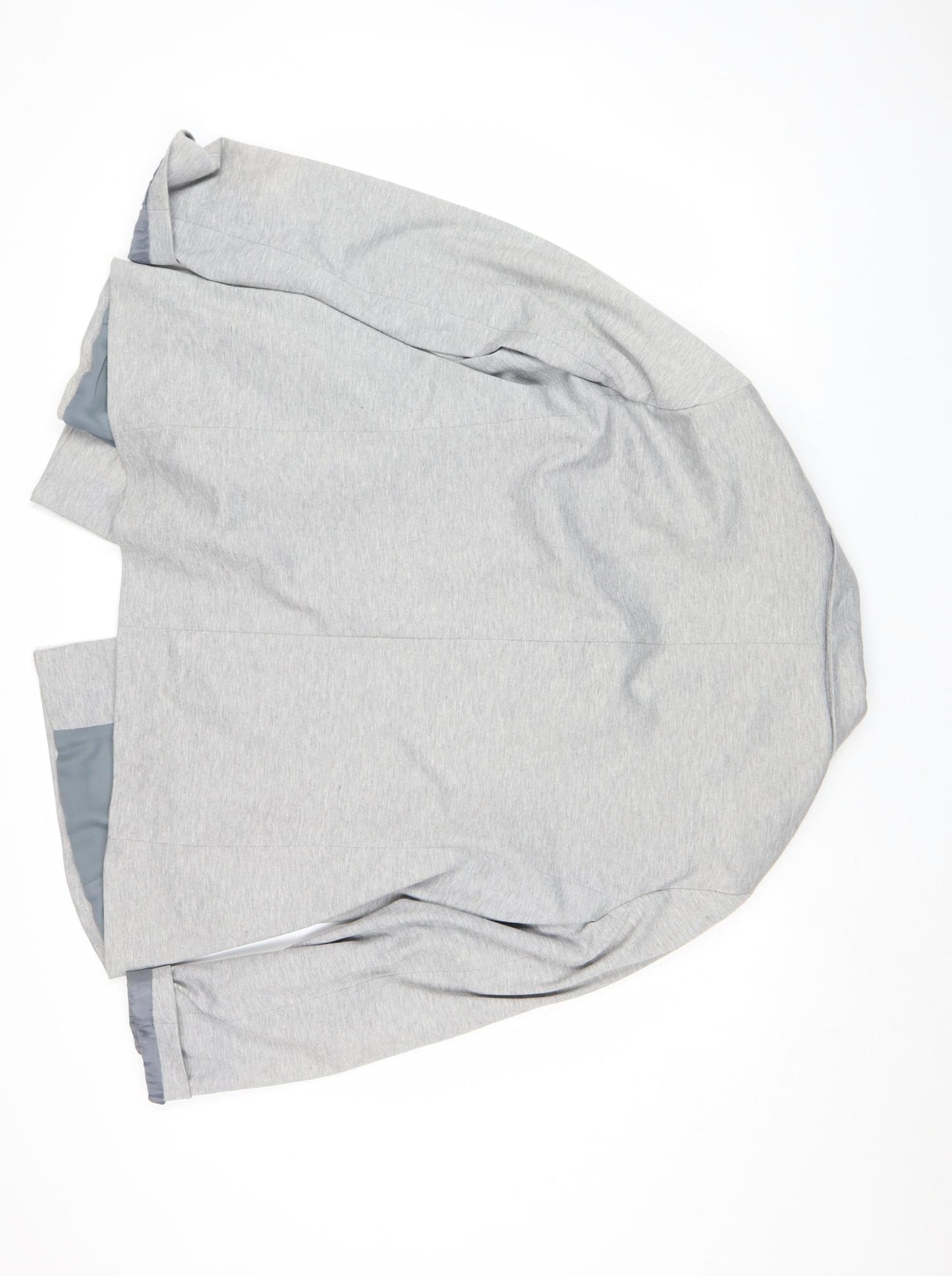 F&F Women’s Grey Double-Breasted Blazer Jacket Size 20 Regular Fit