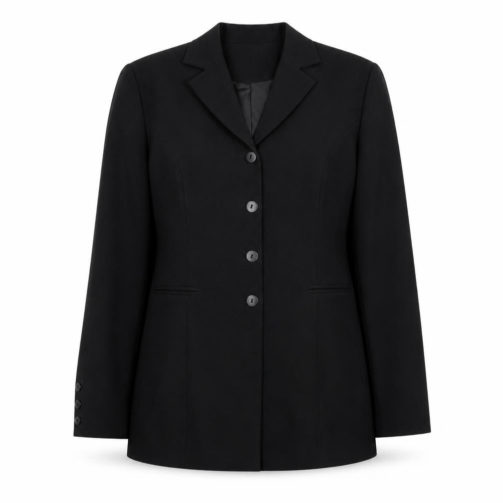 Jessica Reid Women’s Black Size 16 Classic Polyester Blazer