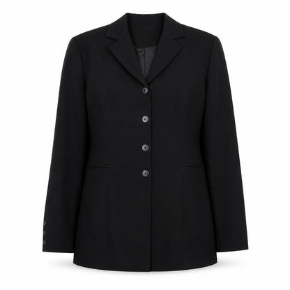 Jessica Reid Women’s Black Size 16 Classic Polyester Blazer