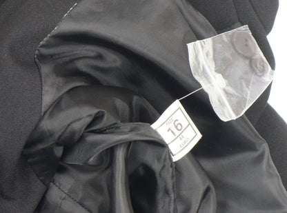 Jessica Reid Women’s Black Size 16 Classic Polyester Blazer