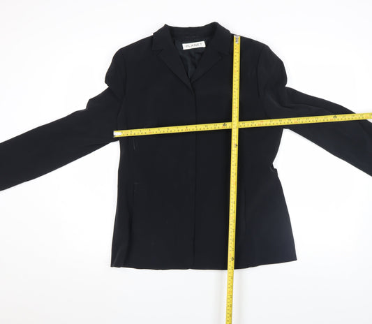 Womens UK Size 12 Planet Regular Black Blazer