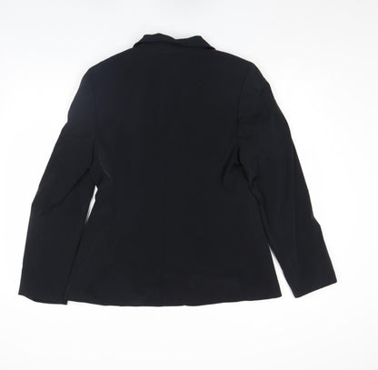 Womens UK Size 12 Planet Regular Black Blazer