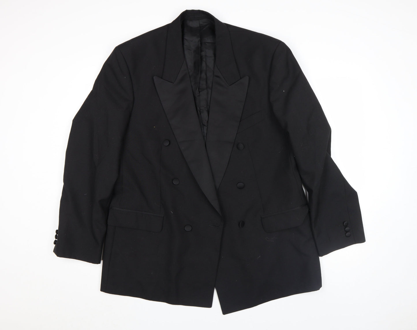 Mens UK Size 42 HR Black Formal Jacket