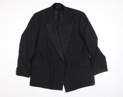 Mens UK Size 42 HR Black Formal Jacket