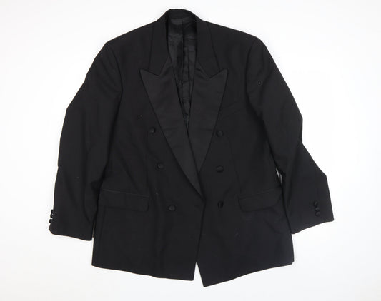 Mens UK Size 42 HR Black Formal Jacket