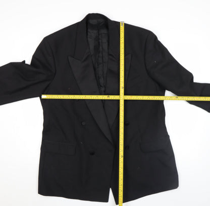 Mens UK Size 42 HR Black Formal Jacket
