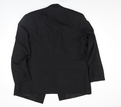 Mens UK Size 42 HR Black Formal Jacket