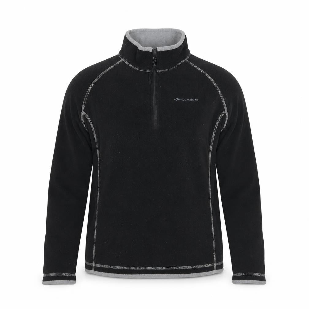 Mens UK Size S Mountainlife Black Basic Jacket
