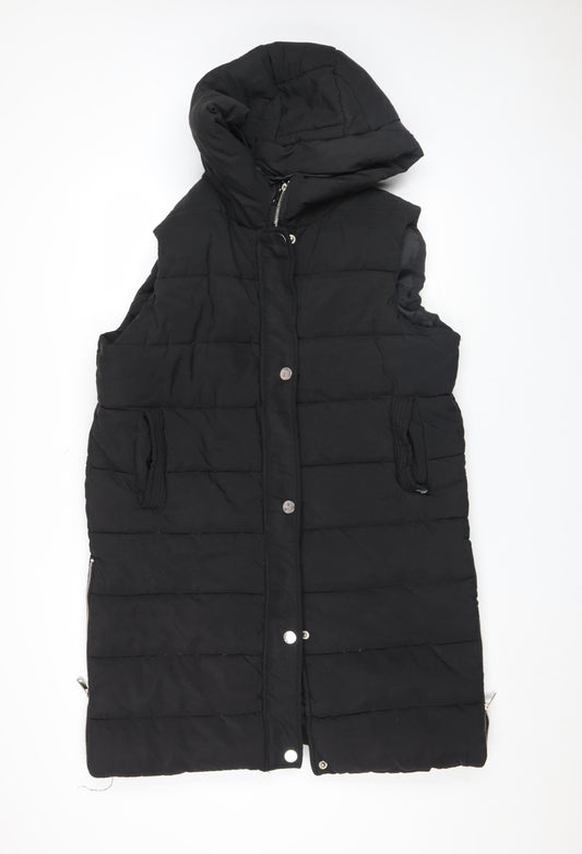 Womens UK Size XL Rising Black Puffer Jacket