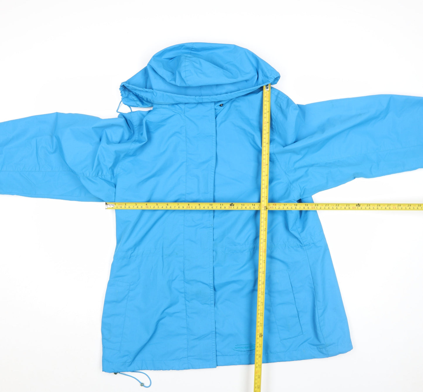 Womens UK Size 12 Mountainlife Blue Rain Coat