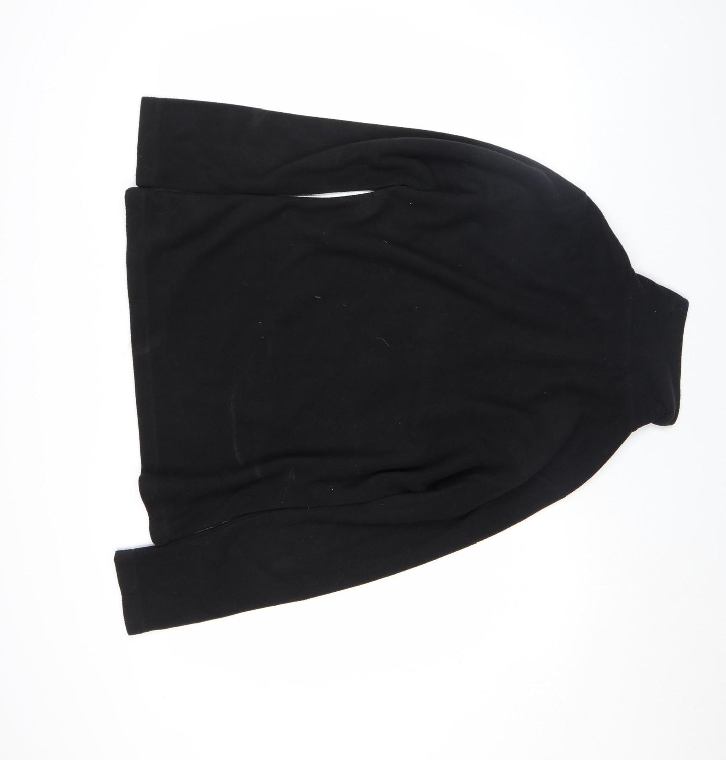 Gelert Women's Black Size 14 Fleece 1/4 Zip Long Sleeve Top