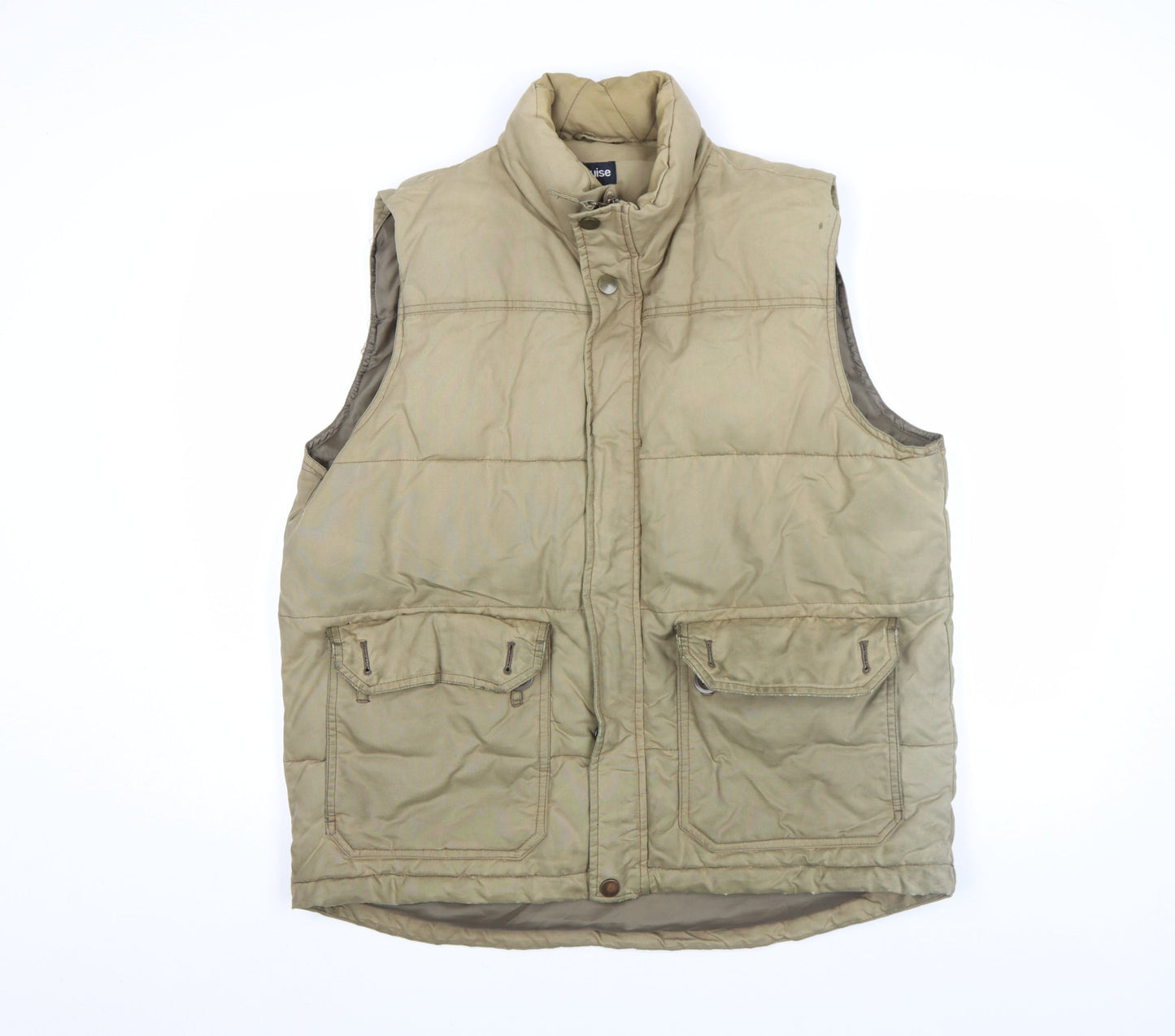 Mens UK Size M guise Beige Bodywarmer