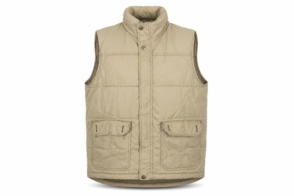 Mens UK Size M guise Beige Bodywarmer