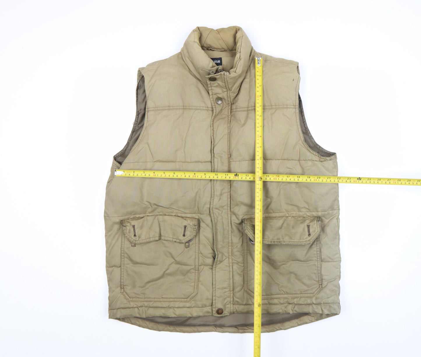 Mens UK Size M guise Beige Bodywarmer