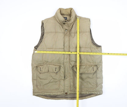 Mens UK Size M guise Beige Bodywarmer