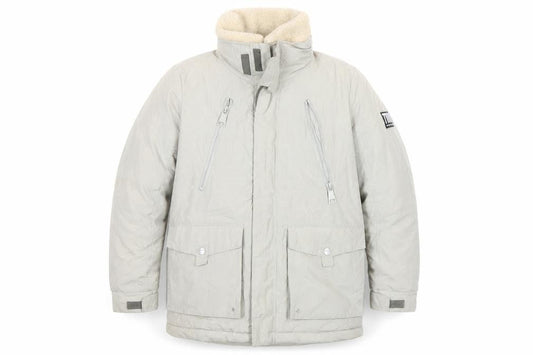 Mens UK Size M River Island Beige Parka Coat
