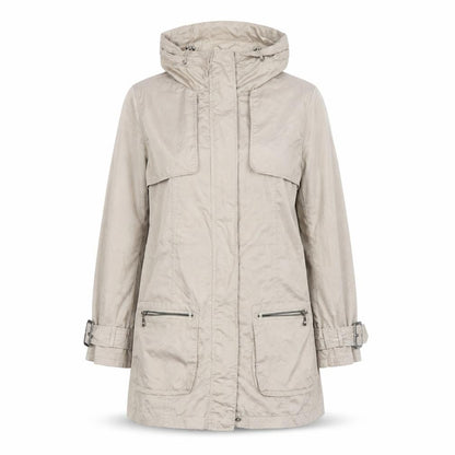 Womens UK Size S Antoni & Alison Beige Parka Coat