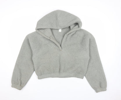 Womens UK Size S Gilly Hicks Grey Pullover Hoodie