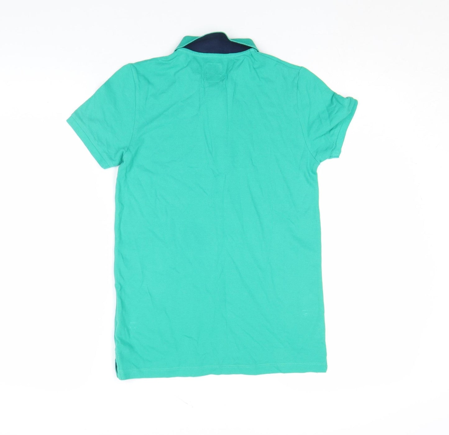 Boys UK Size 10-11 Years Franklin & Marshall Green Basic Polo